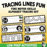 Tracing Lines Fine Motor Skills - ABC Cards