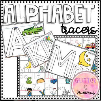 Preview of Alphabet Tracing Mats - Morning Work Binder Activities