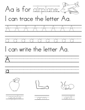 Alphabet Tracing Pages by Piper Norris | Teachers Pay Teachers