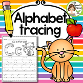 Alphabet Tracing Practice (Print Handwriting Practice) 
