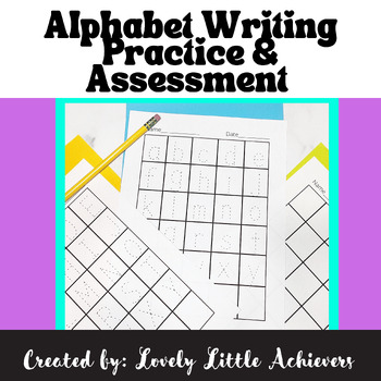 Preview of Alphabet Tracing Practice & Writing Assessment