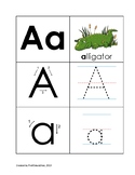 Alphabet Tracing/ Preschool Toddler Writing Center