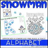 Alphabet Tracing - Snowman