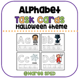 Alphabet Tracing Task Cards - Uppercase & Lowercase - Hall