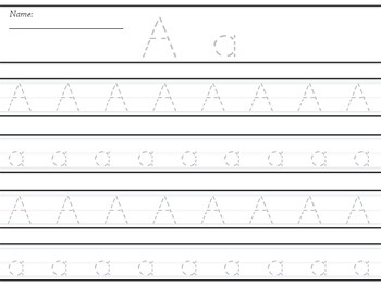 Alphabet Tracing - Upper & Lowercase Letters by The Little Learner