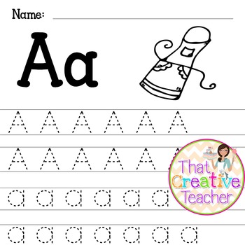 Alphabet A-Z Tracing Worksheet, Exercises For Kids - Illustration And  Vector Outline - A4 Paper Ready To Print Royalty Free SVG, Cliparts,  Vectors, and Stock Illustration. Image 48634165.