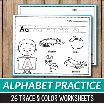 Alphabet Tracing Worksheets, Alphabet Coloring Page Beginning Sounds ...