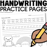 Handwriting Practice Alphabet Tracing Worksheets | Letter Tracing