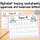 Alphabet Tracing Worksheets! Kindergarten, VPK Literacy Center