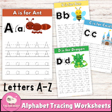 Alphabet Tracing Worksheets | Preschool ABC Letter Tracing