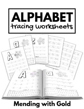 Alphabet Tracing Worksheets | Tracing Alphabet Pages by Fun Activities