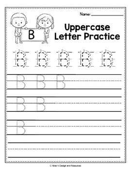 Alphabet Writing Practice (small version) — iB4e