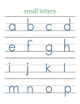 Alphabet Tracing Worksheets, For Kids Ages 3-5 – Sharp Minds Learning