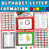 Large Alphabet Letters Classroom Wall Posters Practice Tra