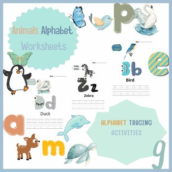 Preview of Alphabet Tracing activities