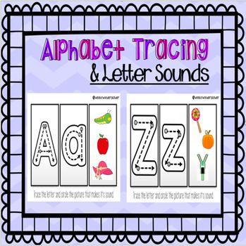Preview of Alphabet Tracing and Letter Sounds