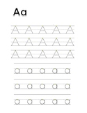 Alphabet Tracing and Vocabulary