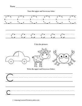 Alphabet Tracing and Writing Worksheets (Commom Core) by ...