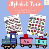 Alphabet Train Activity & Worksheet