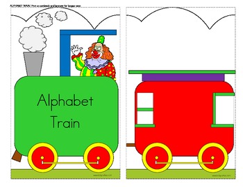 Alphabet Train by KidSparkz | Teachers Pay Teachers