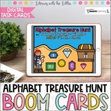 Alphabet Treasure Hunt BOOM Cards | Digital Task Cards | D