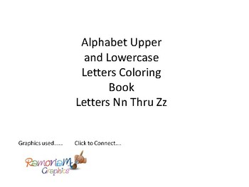 Uppercase & Lowercase Alphabet Tracing & Coloring Pack – The