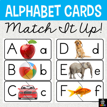 Preview of Alphabet Upper and Lowercase Letters Puzzle