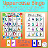 Alphabet Uppercase Letter Bingo