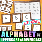Alphabet Uppercase & Lowercase Flash Cards Preschool Toddler