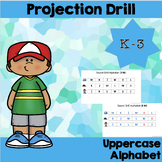 Alphabet Uppercase Projectable Drill Orton- Gillingham Aligned