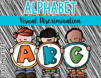 Preview of Alphabet Visual Discrimination