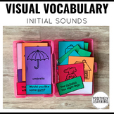 Alphabet and Initial Sounds 3 Part Cards | Low Prep Litera