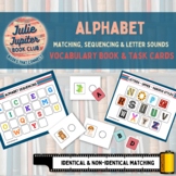Alphabet Vocabulary Book and Matching & Sequencing Task Cards