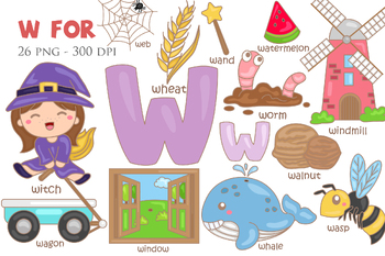 https://ecdn.teacherspayteachers.com/thumbitem/Alphabet-W-for-Study-Vocabulary-Reading-Cute-Cartoon-Vector-Clipart-Illustration-10031945-1692354839/original-10031945-1.jpg