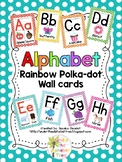 Polka Dot Alphabet Wall Cards
