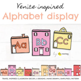 Alphabet Wall Display | Travel Inspired Classroom Decor | Venice