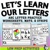 Alphabet Mats and Worksheets 2