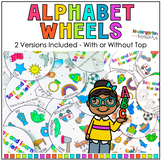 Alphabet Wheels for Kindergarten | Beginning Sounds Phonic