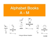 Alphabet Word Book (A - M) - Vocabulary words