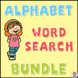 Alphabet Word Search Puzzles
