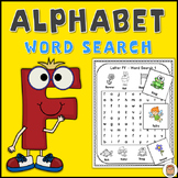 Free Alphabet Word Search Puzzles Letter F