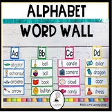 Alphabet Word Wall | ABC Headers & Picture Word Cards for 