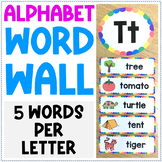 Alphabet Word Wall - Learn Words for Each Letter - Alphabe