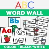 Alphabet Word Wall | Picture Letter Posters | Classroom Decor