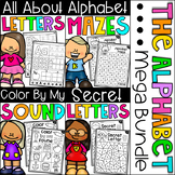 Alphabet Worksheet Bundle - Letter Work and Beginning Sounds