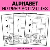 Alphabet Worksheets 1