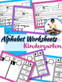 Preview of Alphabet Worksheets | Kindergarten