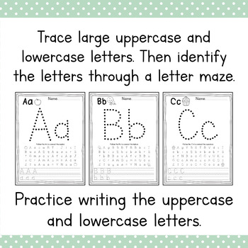 alphabet handwriting worksheets by simply schoolgirl tpt