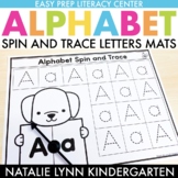 Alphabet Worksheets | Alphabet Spin and Trace