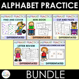 Alphabet Worksheets BUNDLE for Special Education